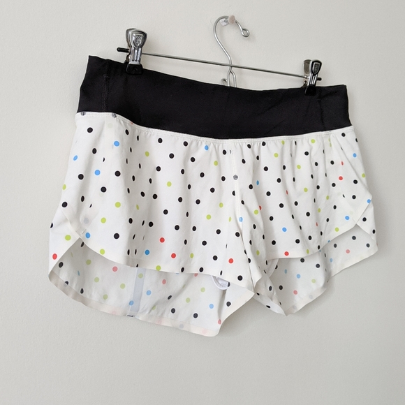 RARE Lululemon Seawheeze Wheezy Dot Speed Short - Picture 2 of 8